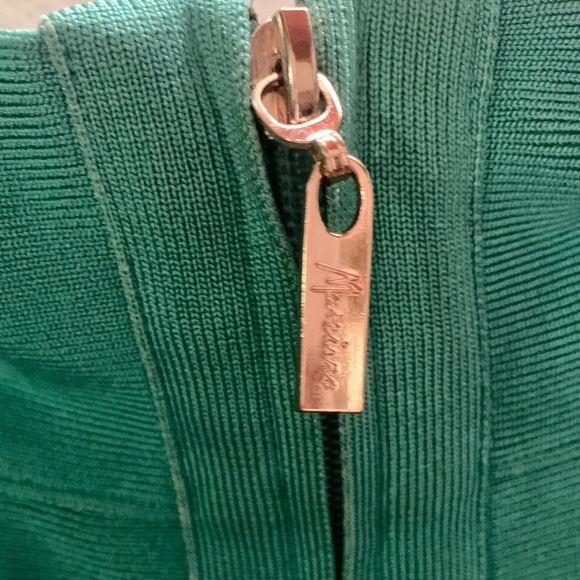 Marciano by GUESS teal coloured bandeau dress - Picture 4 of 8